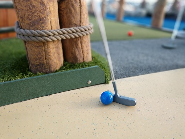 Mini golf in Naples, Florida